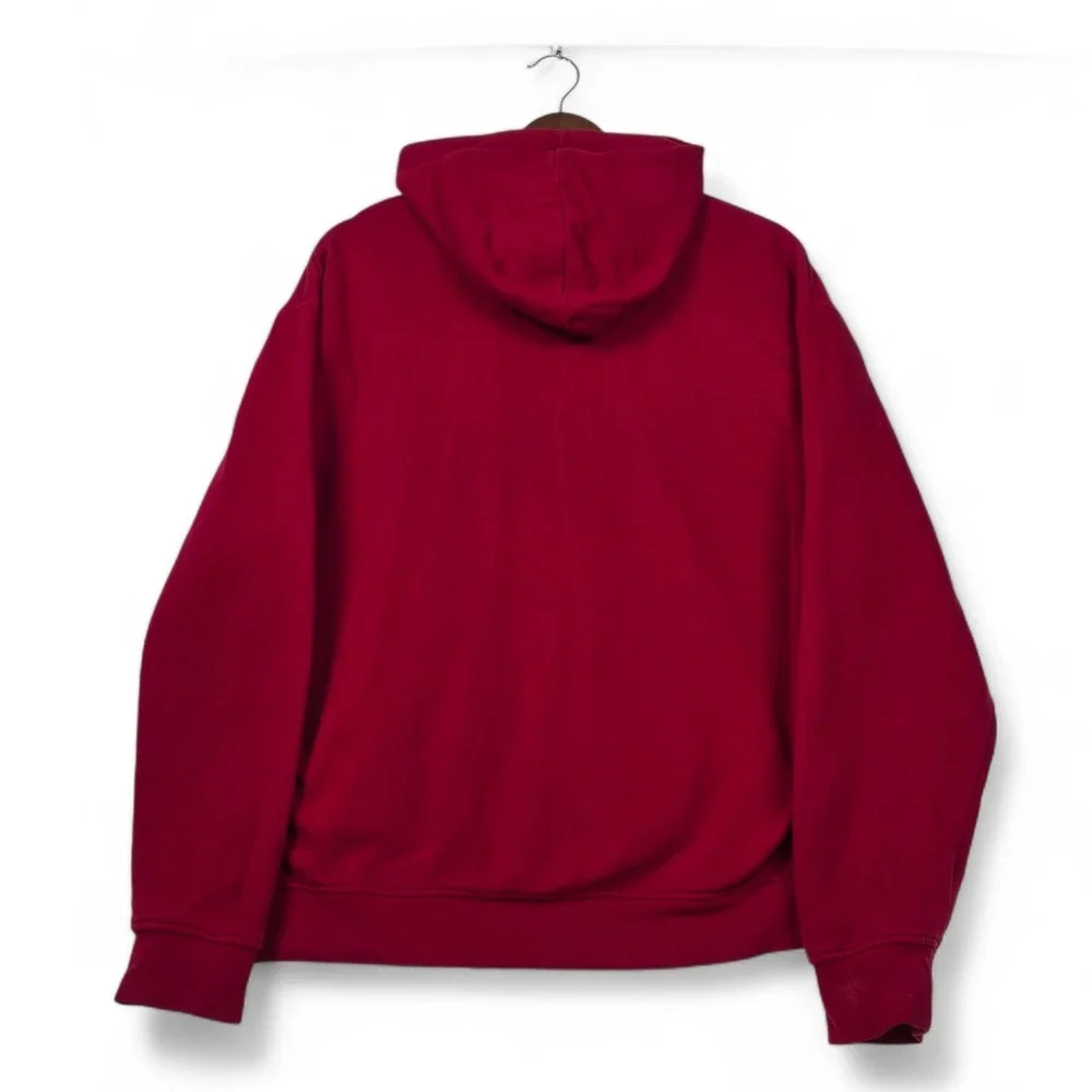 Jordan Essential Fleece Hoodie Mens‎ Medium Gym Red Jumpman Pullover FJ7774-687